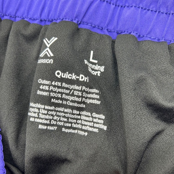 Xersion Women's Tropic Violet Quick Dry Running Short Size L XXL - Picture 8 of 12